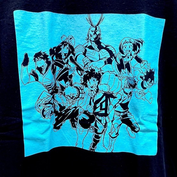My Hero Academia Small Unisex Graphic Print Anime T-Shirt - Picture 2 of 5